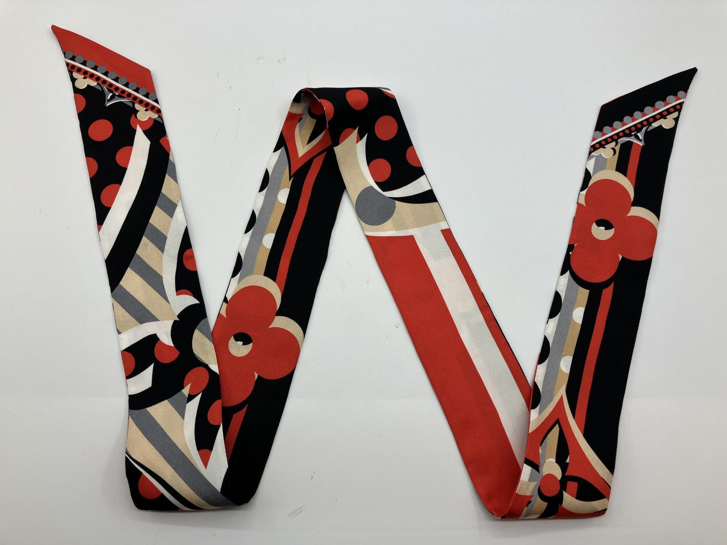 Louis Vuitton M76187 Bandeau BB Pop Monogram Scarf Silk 120 x 5 cm