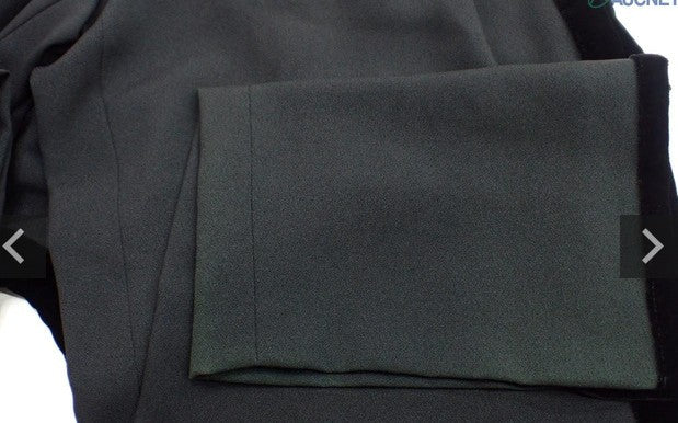 Valentino Garavani Pants Black Side Stripe Size 42 Italy Women's Trousers