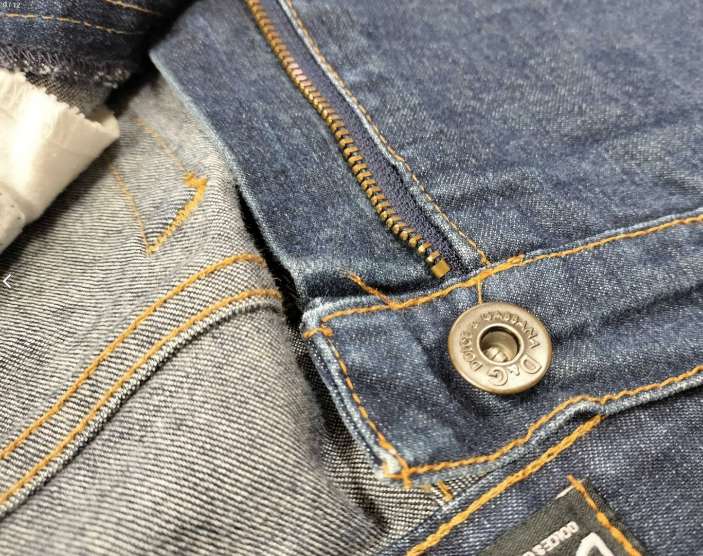 Dolce & Gabbana D&G Denim Jeans Blue Slim Stretch Size 26 Women's