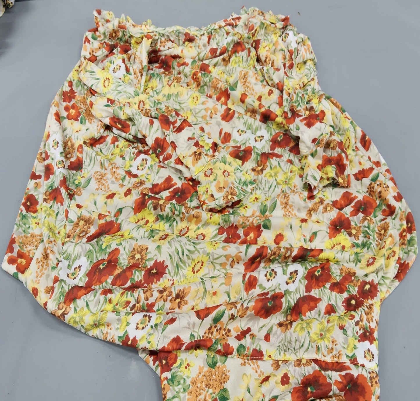 JILL STUART Swim Floral Bikini 3 Piece Set Cover Up Women's New Tagged
