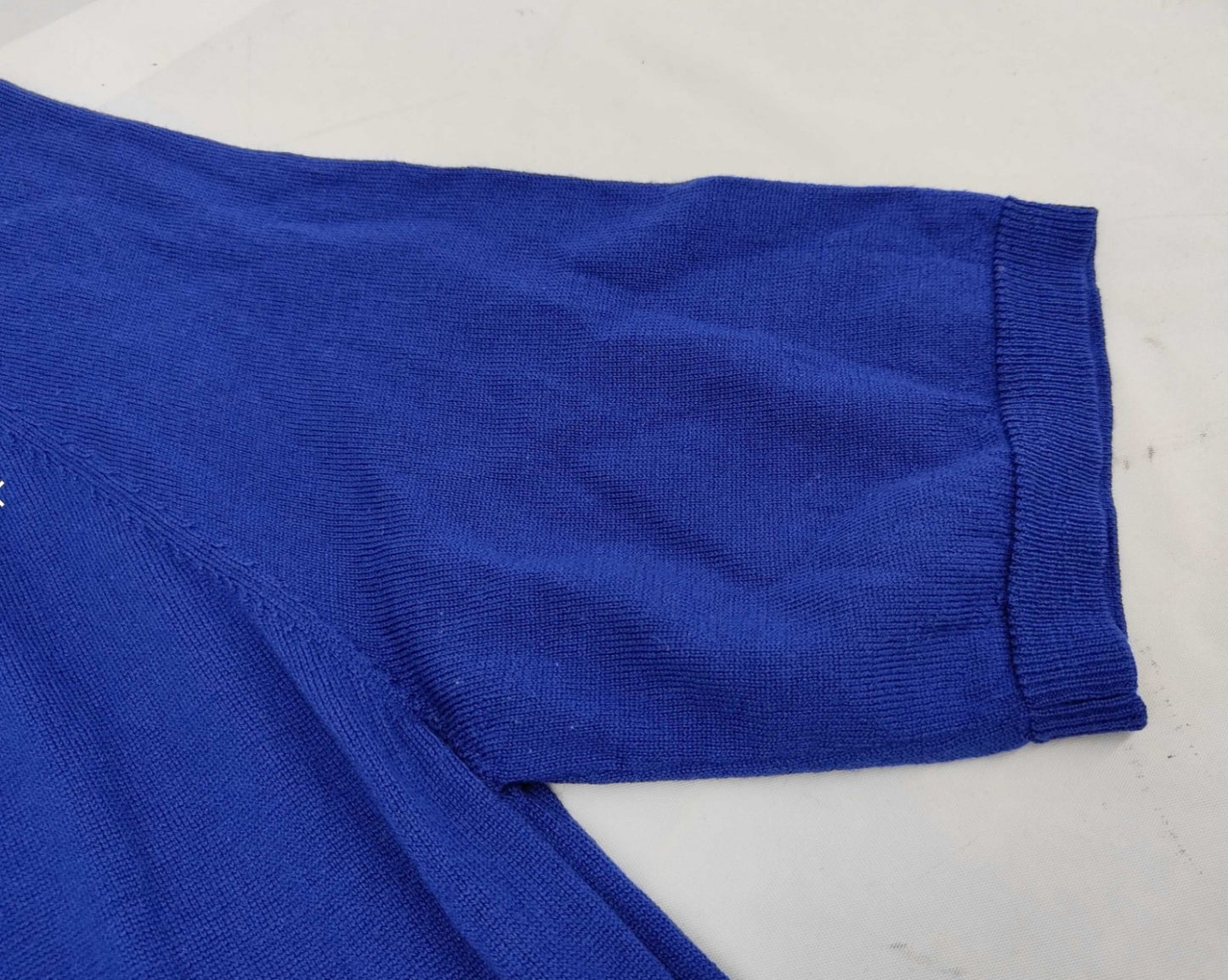 MM6 Maison Margiela Blue Black Colorblock Knit Dress Women's Size M Romania