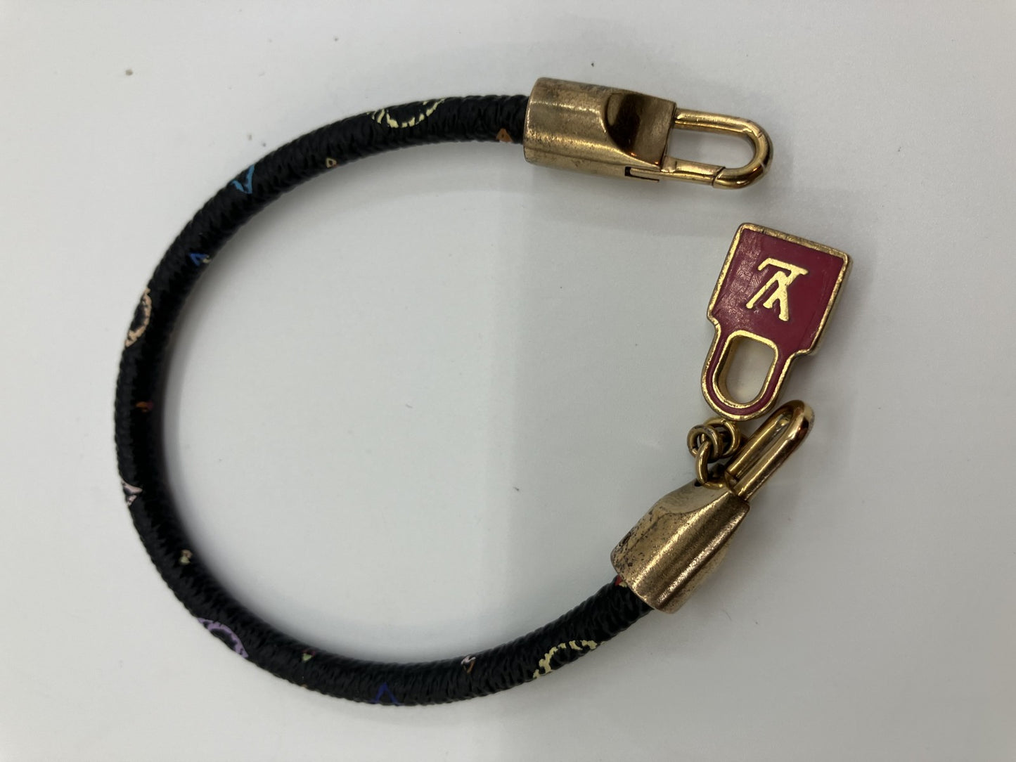 LOUIS VUITTON Louis Vuitton สร้อยข้อมือ Luck It สร้อยข้อมือ กำไลข้อมือ M6603E เส้นรอบวงแขนประมาณ 16 ซม. จัดส่งฟรี