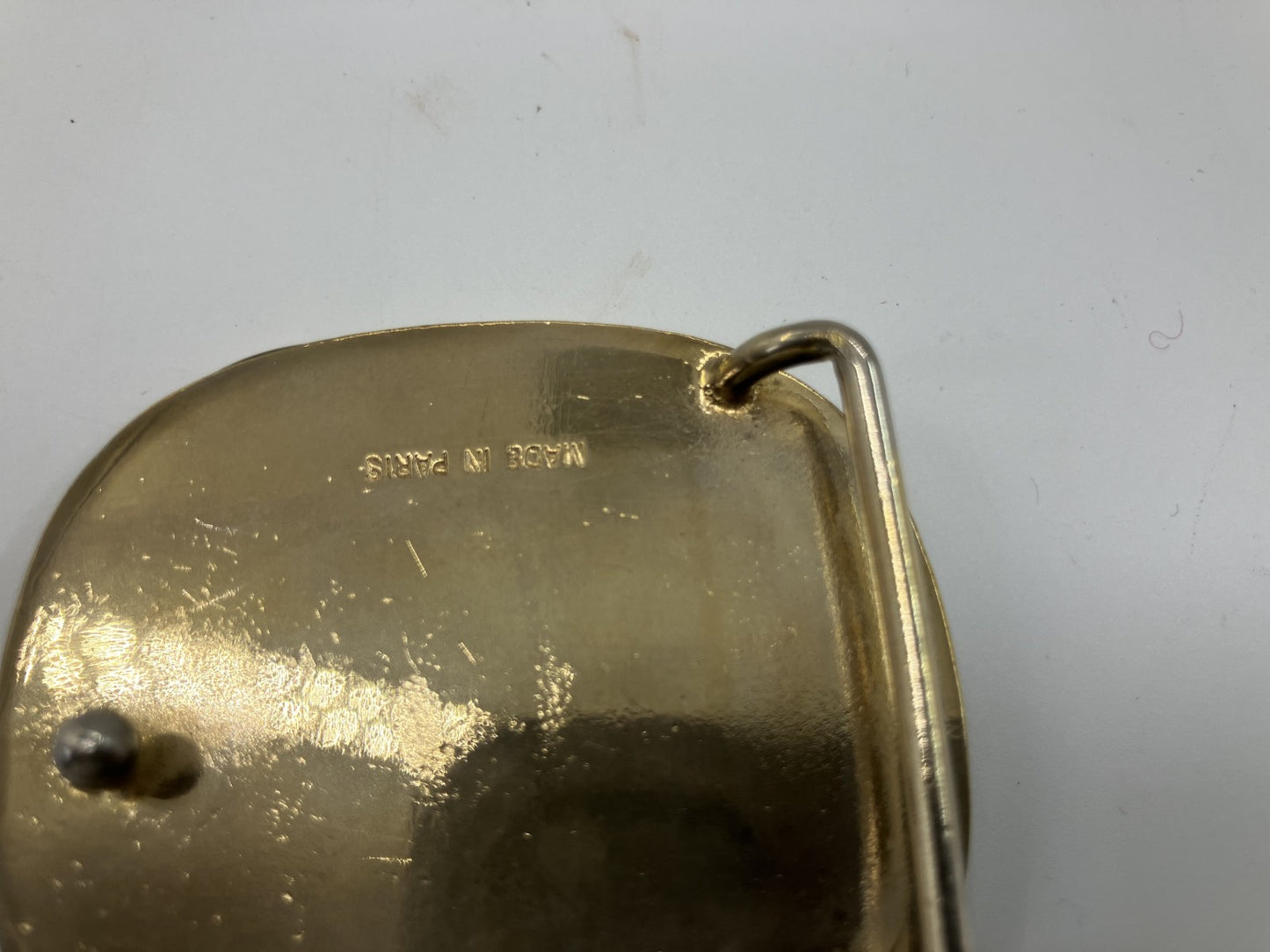 カルティエ バックル 黒 5.4×4.8cm(2.13×1.89インチ) 送料無料