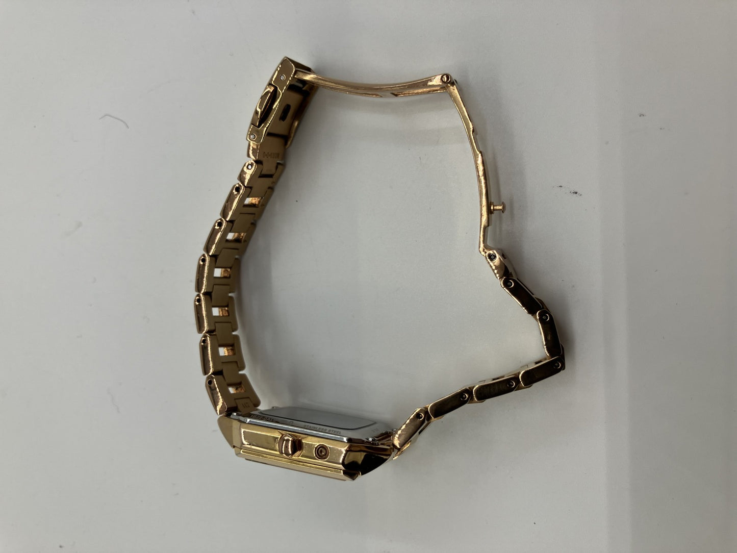 SEIKO LUKIO LUKIA 1B22-0AL0 electric wave solar wristwatch gold