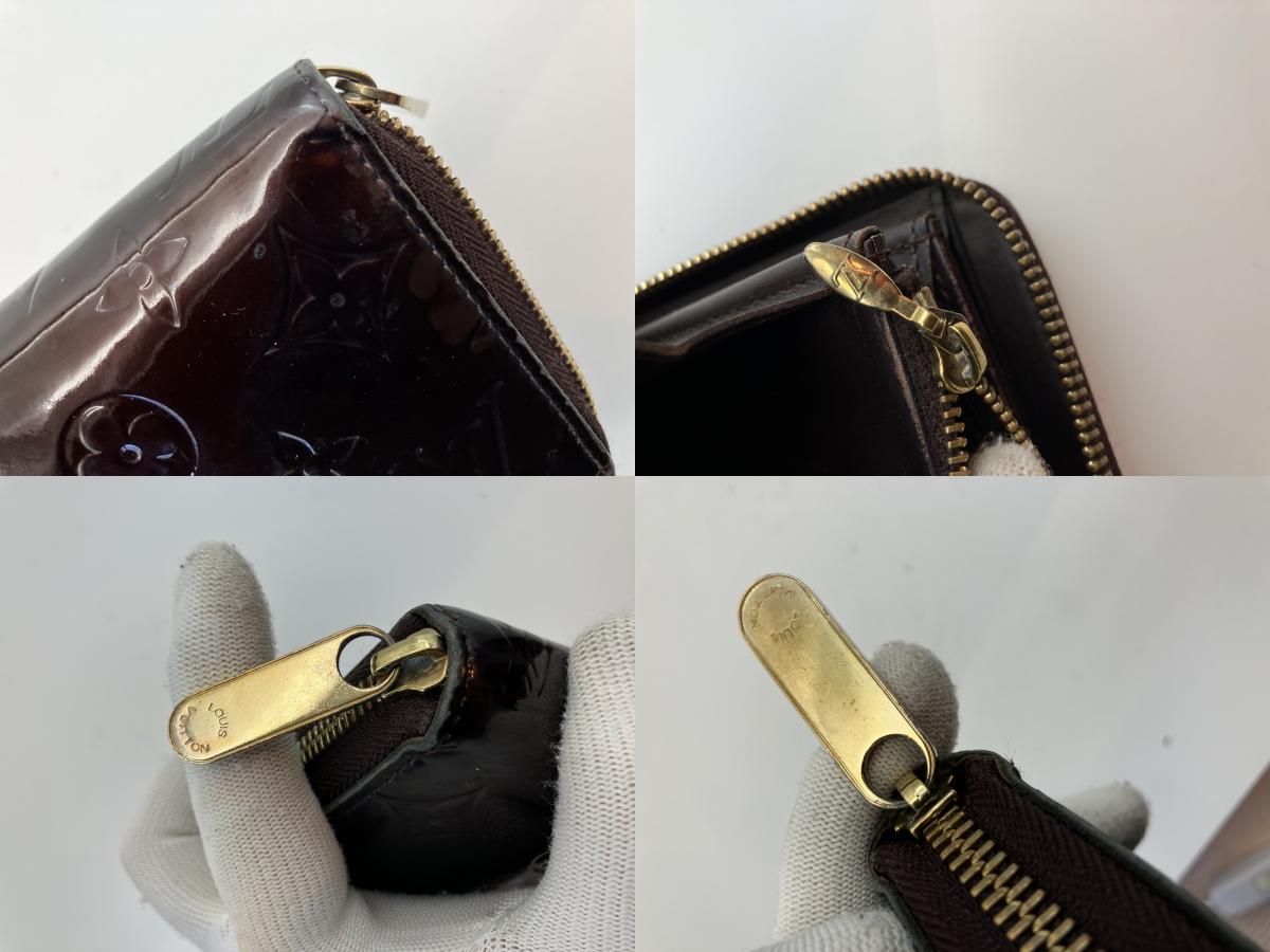 Louis Vuitton M90416 Vernis Zippy Wallet CA4019 กระเป๋าสตางค์ใบยาว จัดส่งฟรี