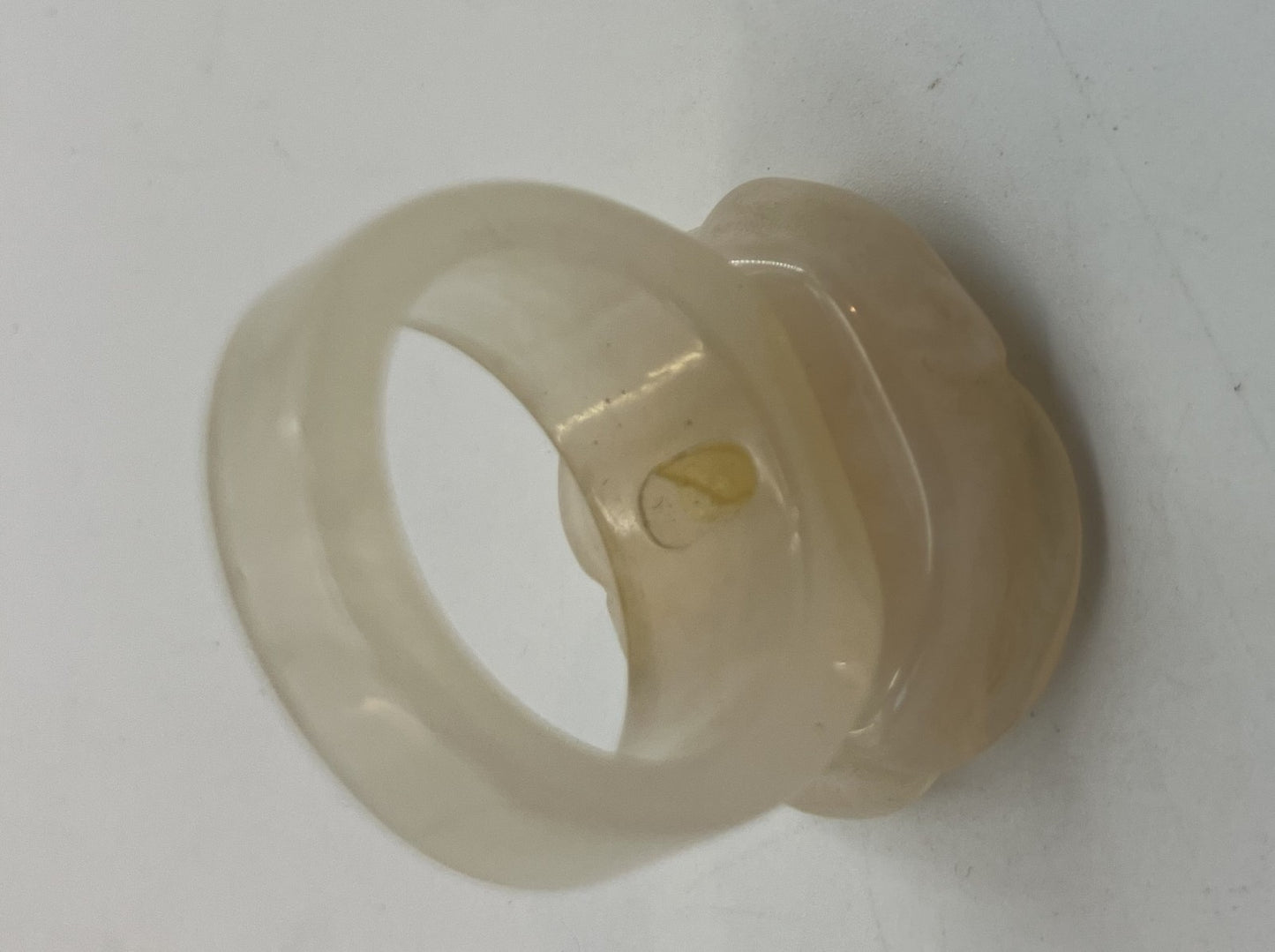 CHANEL Icon White Ring (JP 13) (EU 53) (US 7) 窶・.