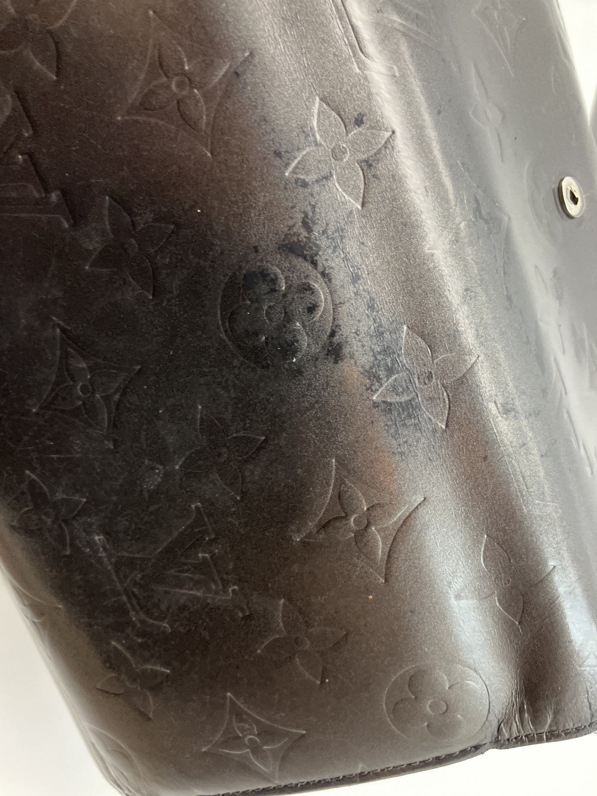 LOUIS VUITTON Long Wallet Monogram Mat Porte Tresor International M65102 Black/Ardoise Made in France Box Dust Bag Receipt