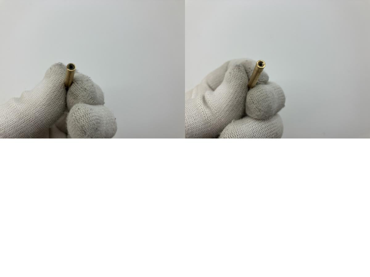 Louis Vuitton Belt White Canvas Leather Round Buckle 94cm x 4cm Made in France (Defect: Broken Buckle)