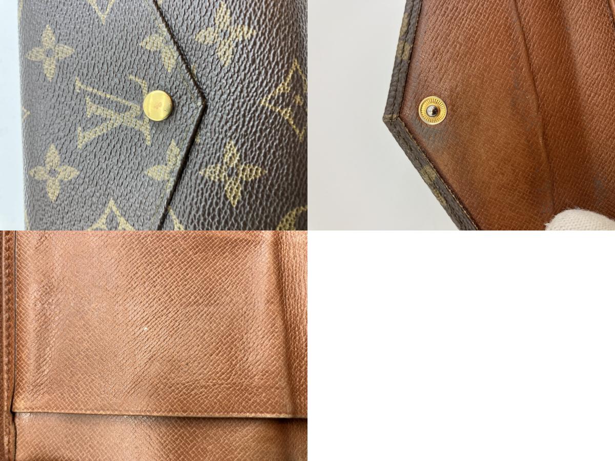 Louis Vuitton Bifold Wallet Monogram M62360 Portefeuille Victorine - With Box -