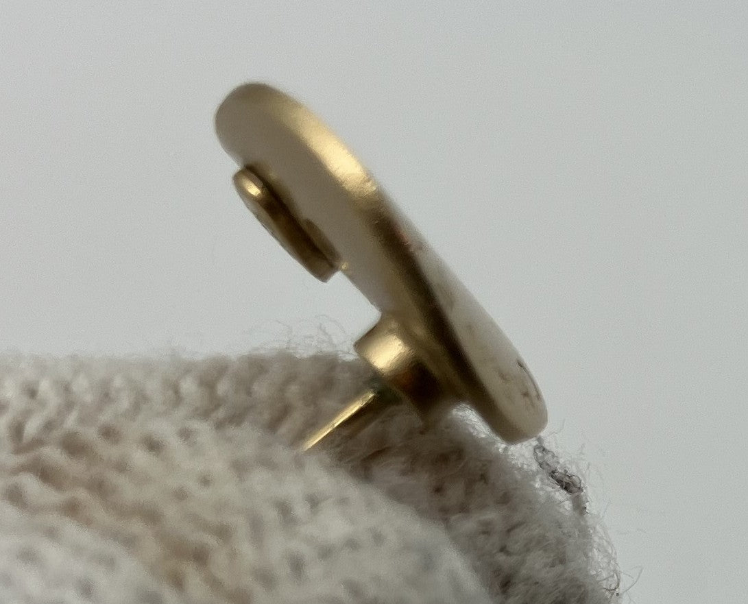 Chanel Sport Pierce Diameter 1.2cm One side only Gold No catch