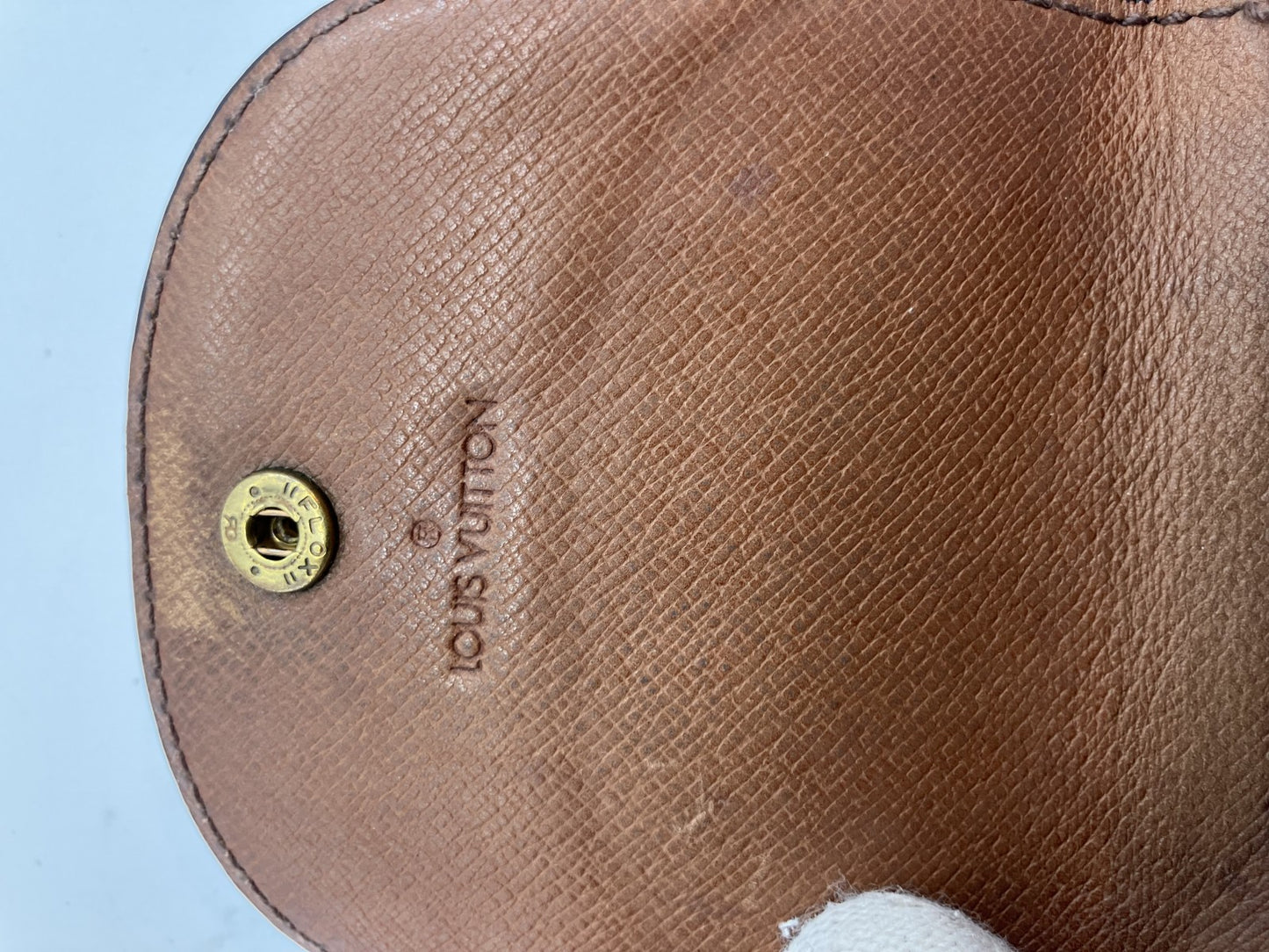 LOUIS VUITTON M61970 Monogram Coin Purse E from Japan