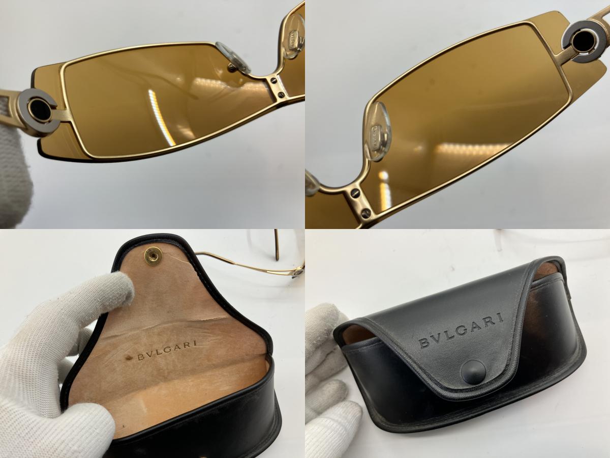 แว่นกันแดด BVLGARI 632 175/7F 120 สีน้ำตาล พร้อมกล่อง ส่งฟรี