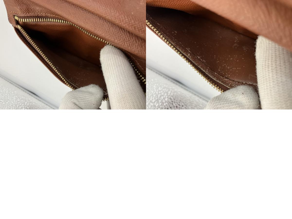 Louis Vuitton Monogram Clasp Long Wallet 17.5x9.5cm Continental Clutch SD1010
