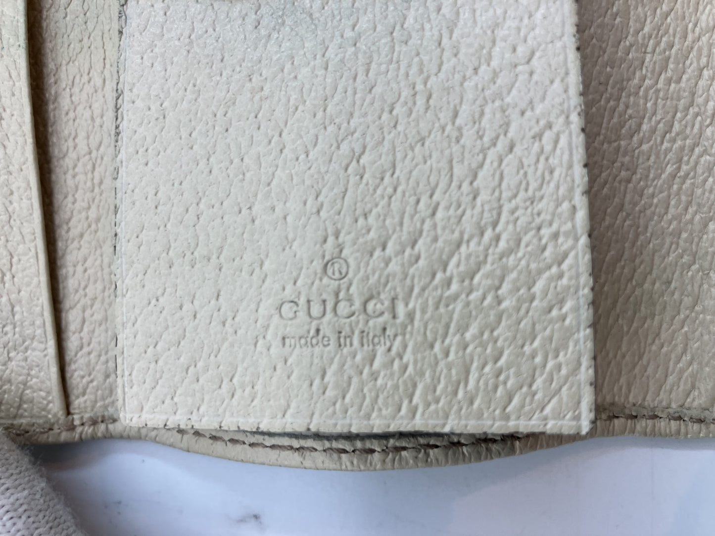 GUCCI 6連キー GGキャンバス ブラウン 送料無料