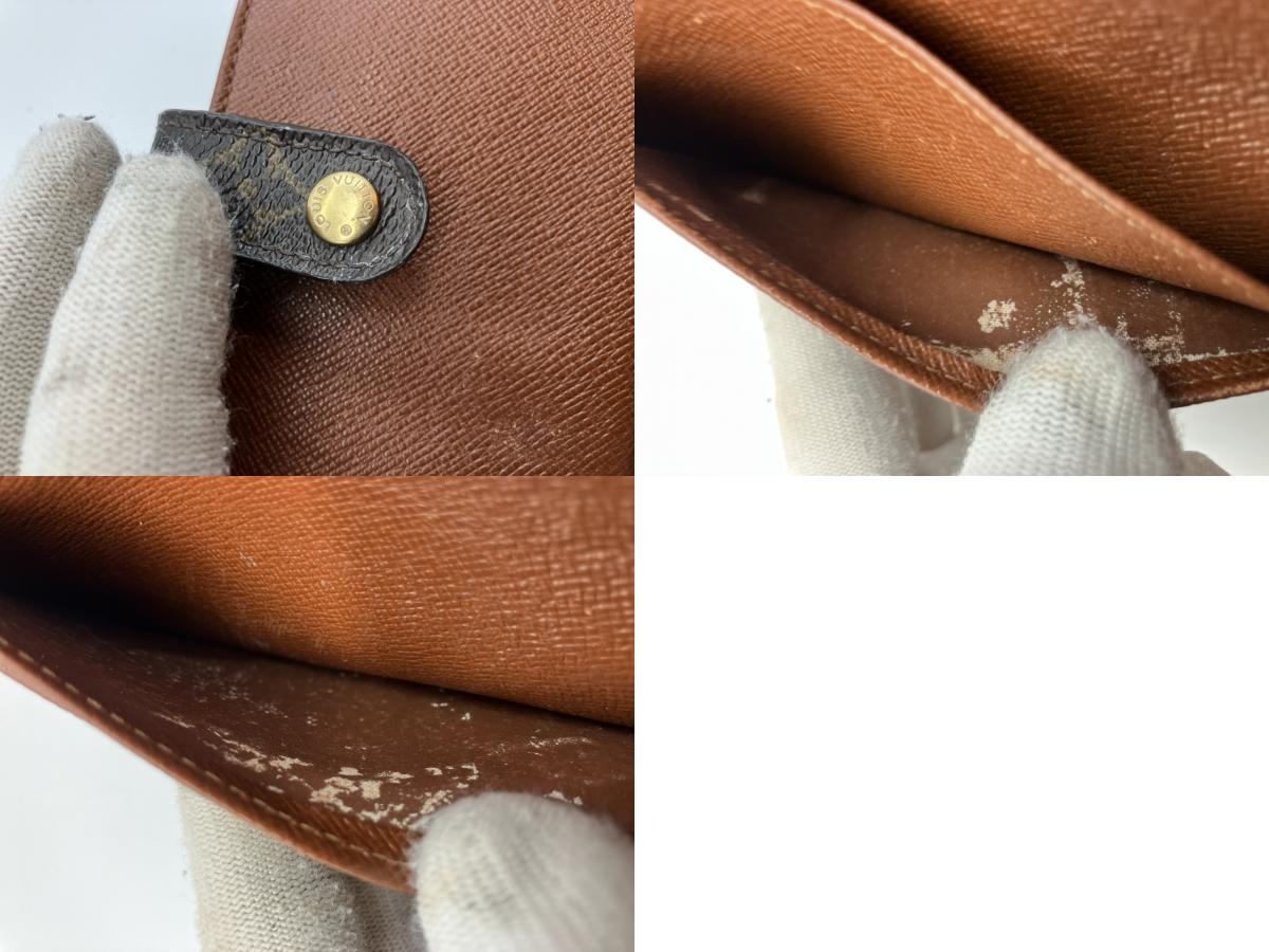 Louis Vuitton Monogram Portefeuille Viennois Purse Bi-Fold Wallet M61674 13.5x3.5"