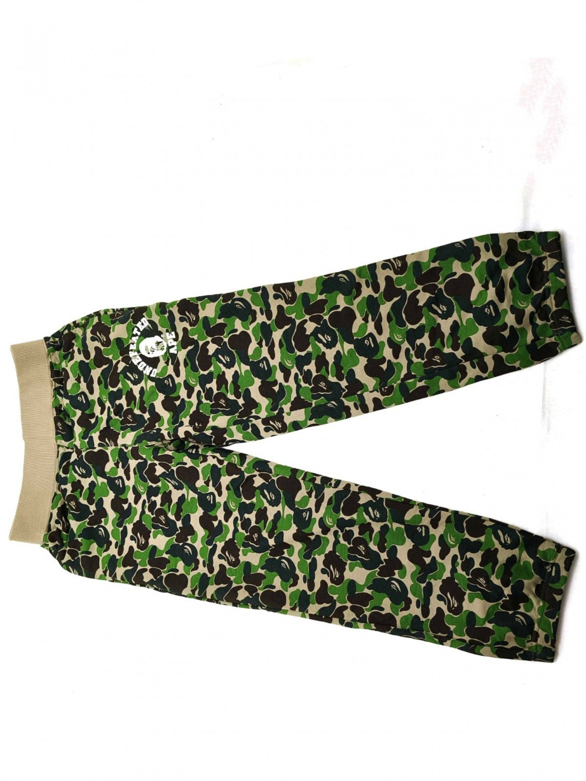 A Bathing Ape BAPE ABC Camo Sweat Pants Jogger L UNDEFEATED Ape Cotton