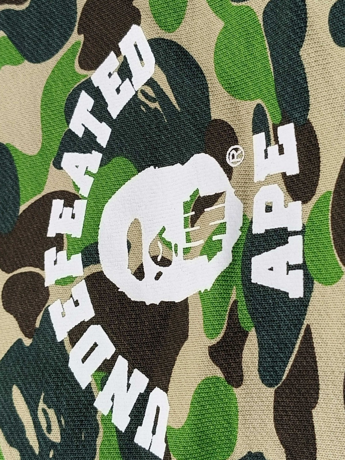 A Bathing Ape BAPE ABC Camo Sweat Pants Jogger L UNDEFEATED Ape Cotton
