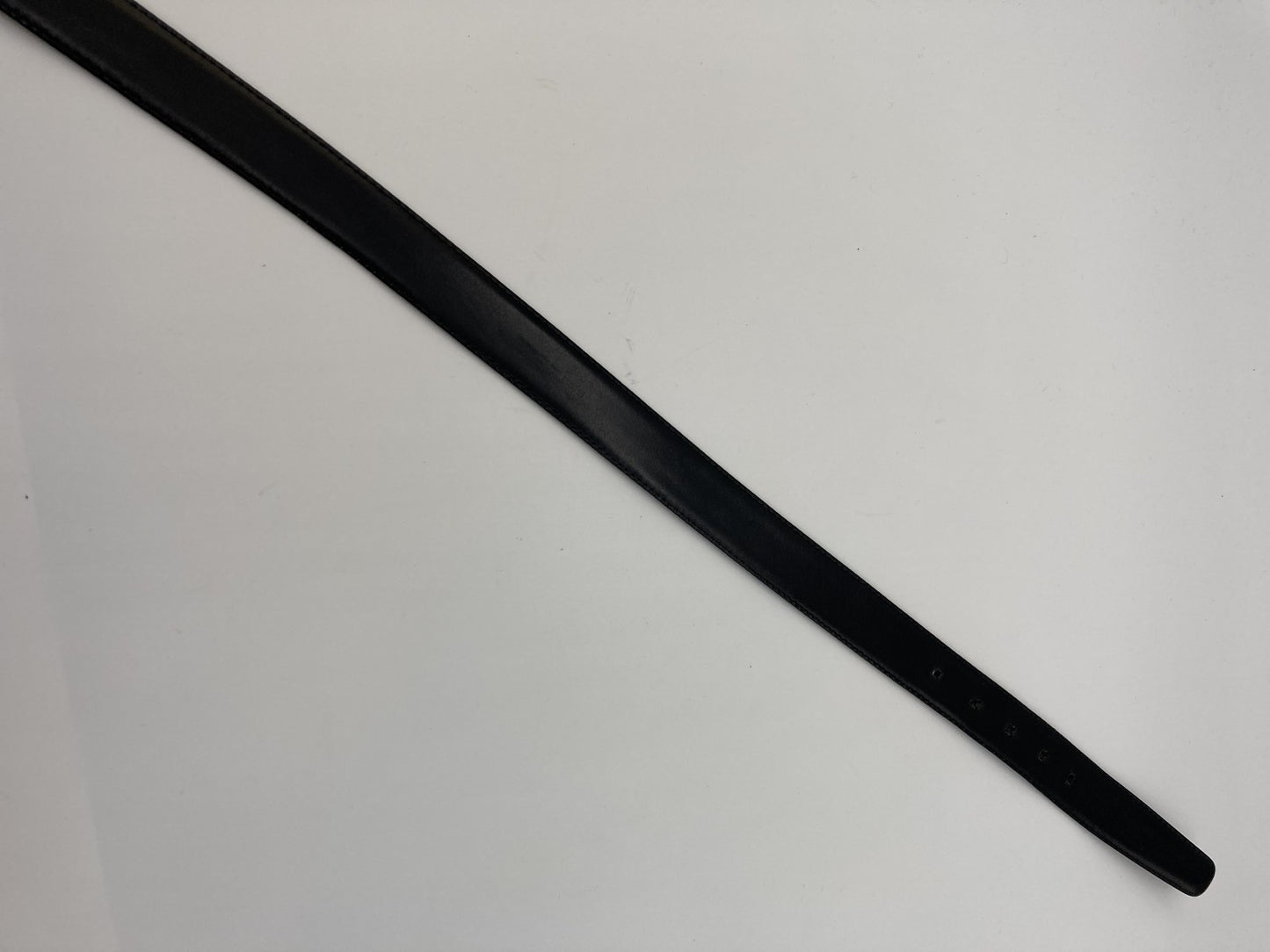 Louis Vuitton Santure Classic Belt black Noir Length 103cm