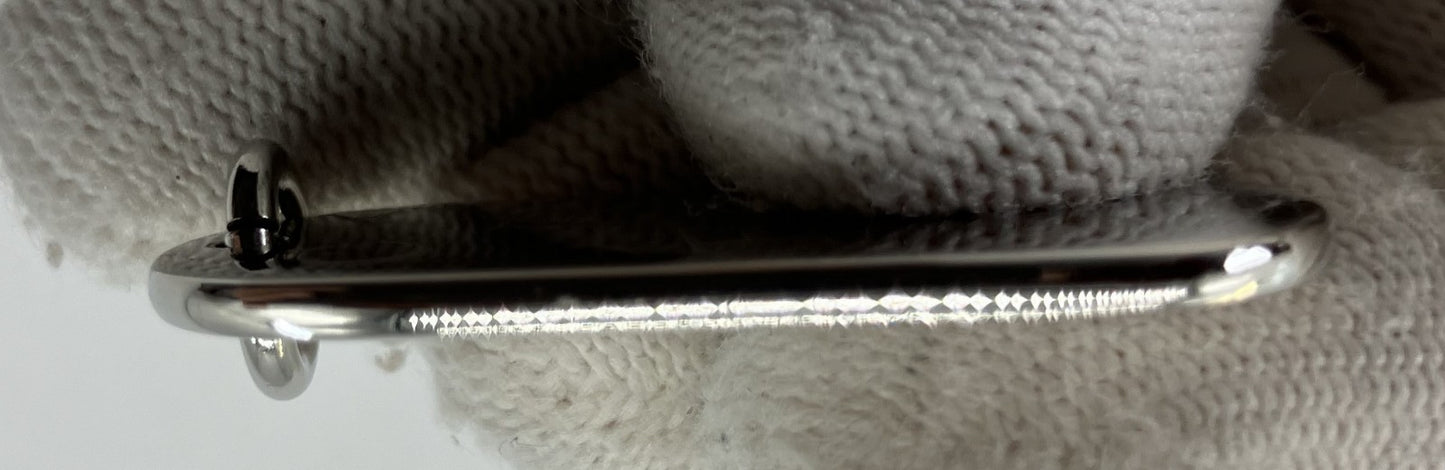 カルティエ チャーム トップ シルバー 4.1×1.9ｃｍ（1.61×0.75インチ） 送料無料