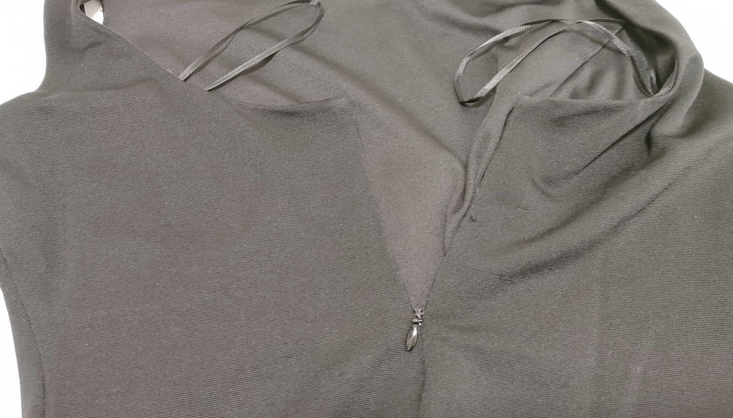 GUESS Sleeveless Lace-Up Dress Black XS