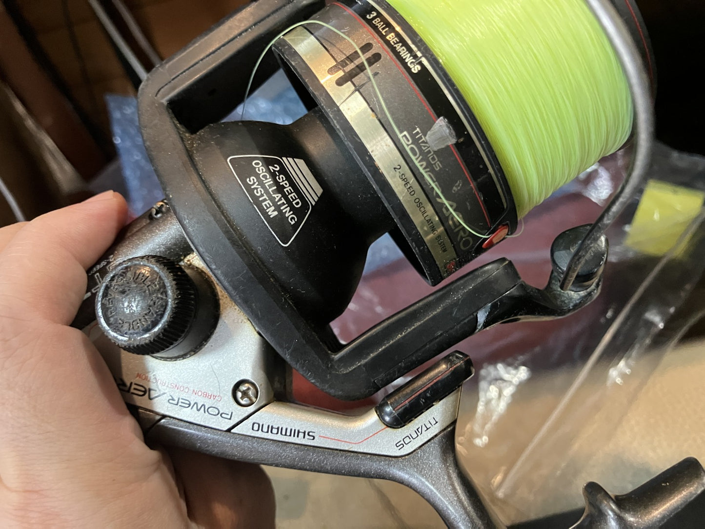 Shimano Power Aero GT7000 GT6000 Spinning Reels 2pcs Surf Fishing Tested