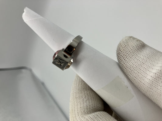 LOUIS VUITTON LV Collier Gamble แหวนเงิน M65229 GL0163 ขนาด M (JP13) (US 6.5) (53) จัดส่งฟรี 