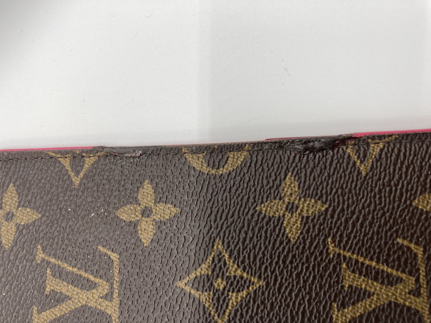 เคส iPhone Louis Vuitton Monogram iPhoneX Folio Rose M63444 จัดส่งฟรี 