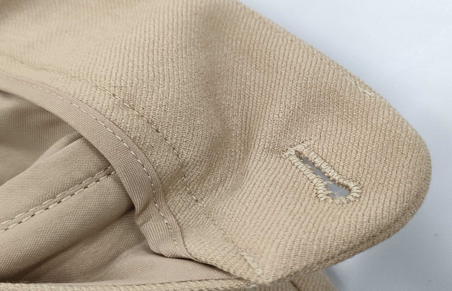 theory Women’s Pants Beige XX0 Stretch Wool Slim Fit