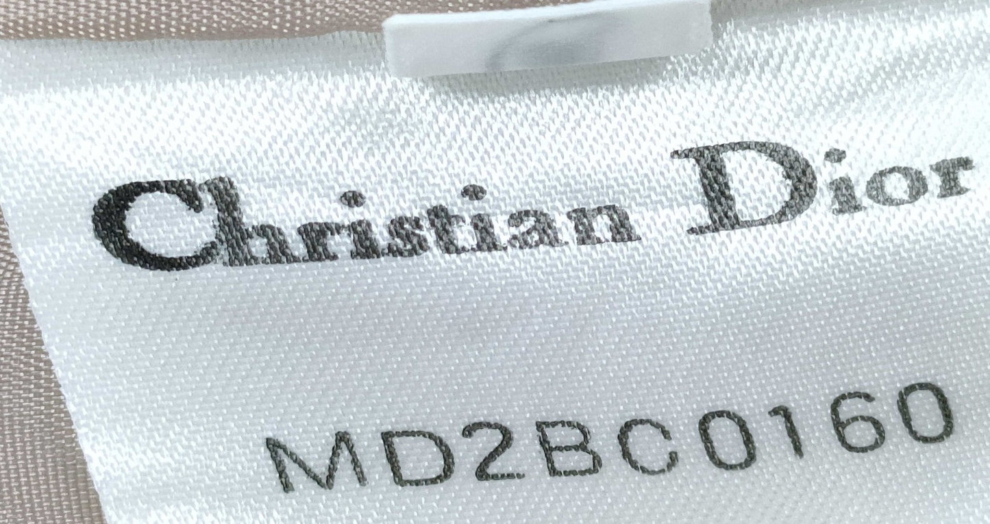 Christian Dior Sleeveless Camisole Dress Beige Size 9 Women’s