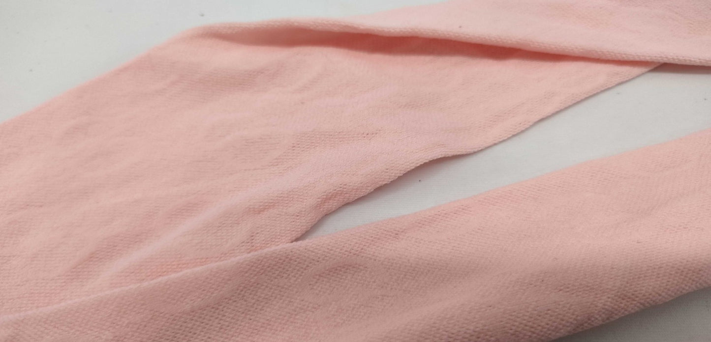 GUCCI Pink Stockings GG Logo Pattern Tights