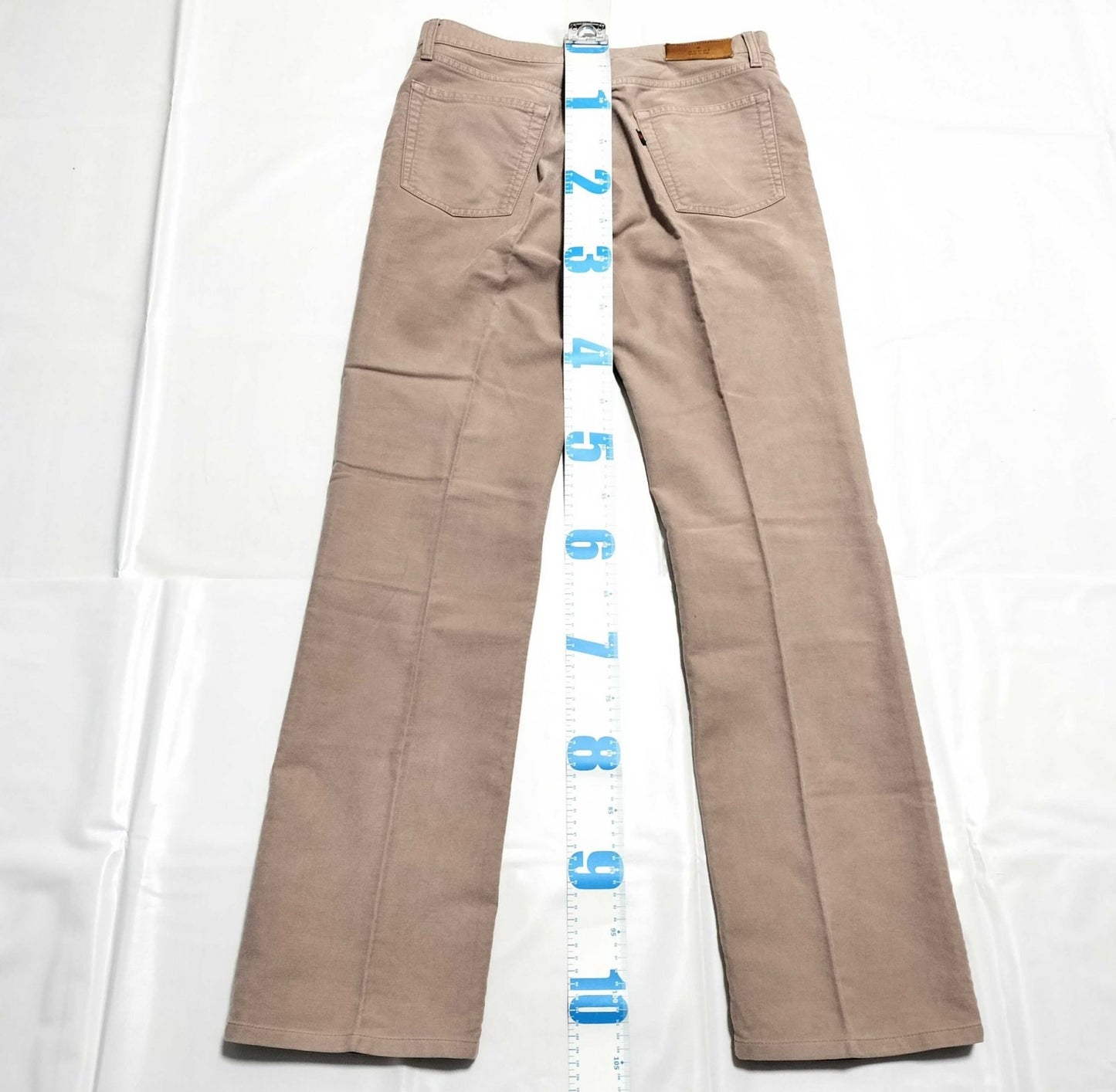 GUCCI Men’s Cotton Chino Pants Greige Size 46 Made in Italy