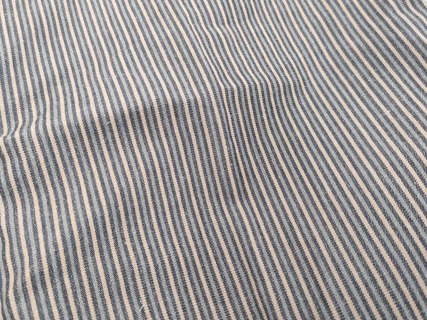 Max Mara Pants Size 40 Striped Cotton Ramie Blend Wide-Leg Flare