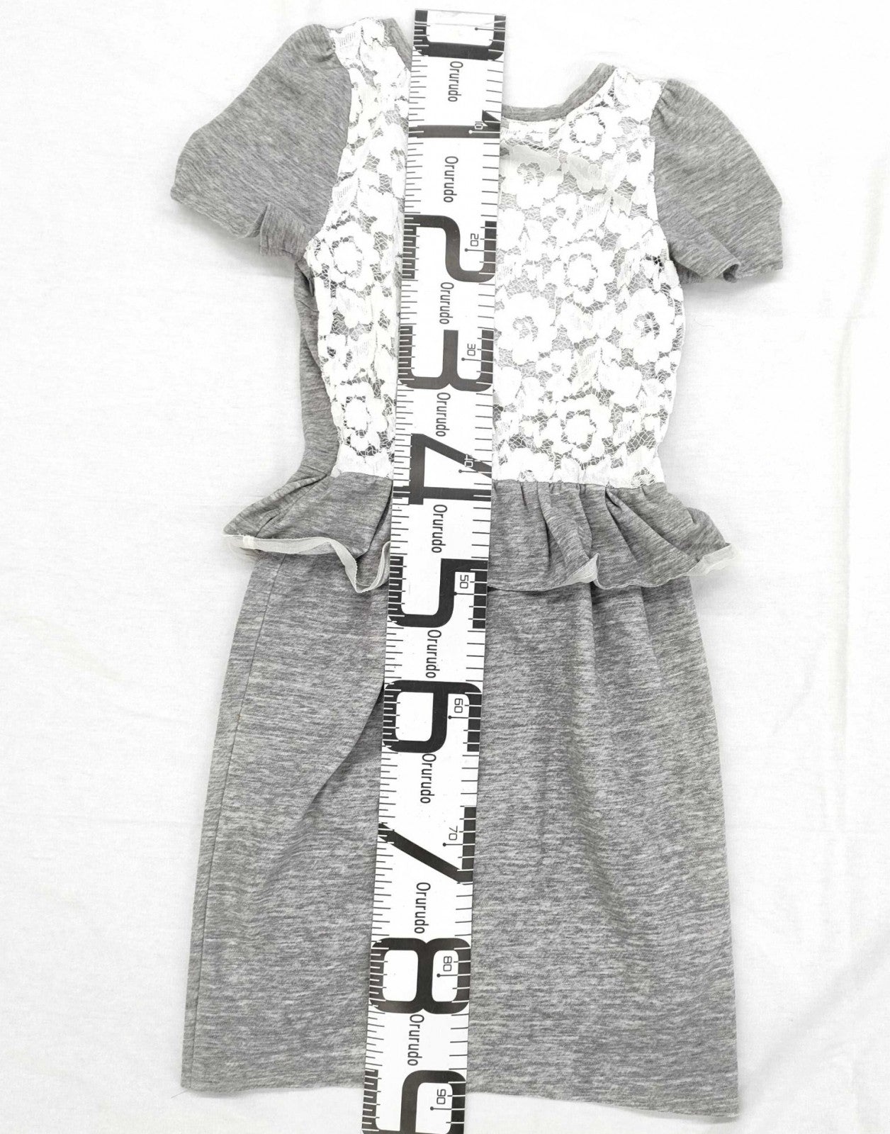JILLSTUART Dress, Size 4, Gray, Lace Panel