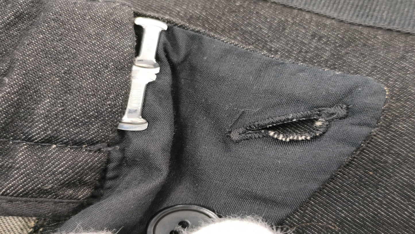 Max Mara Women's Denim Pants Dark Color Cotton 100%