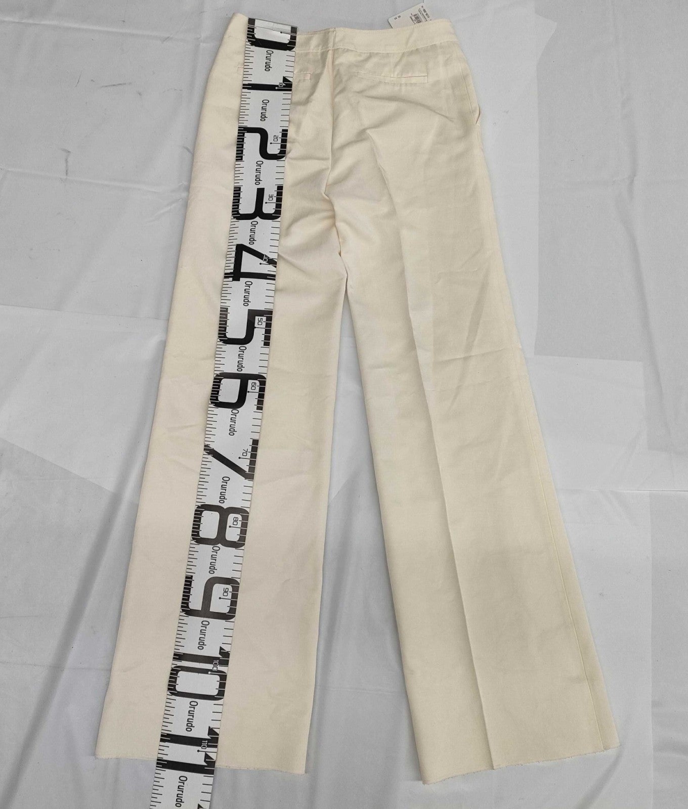 VALENTINO ROMA Valentino Roma Pants, White, Size 40, Tag Included, Hemming Required, Made in Italy