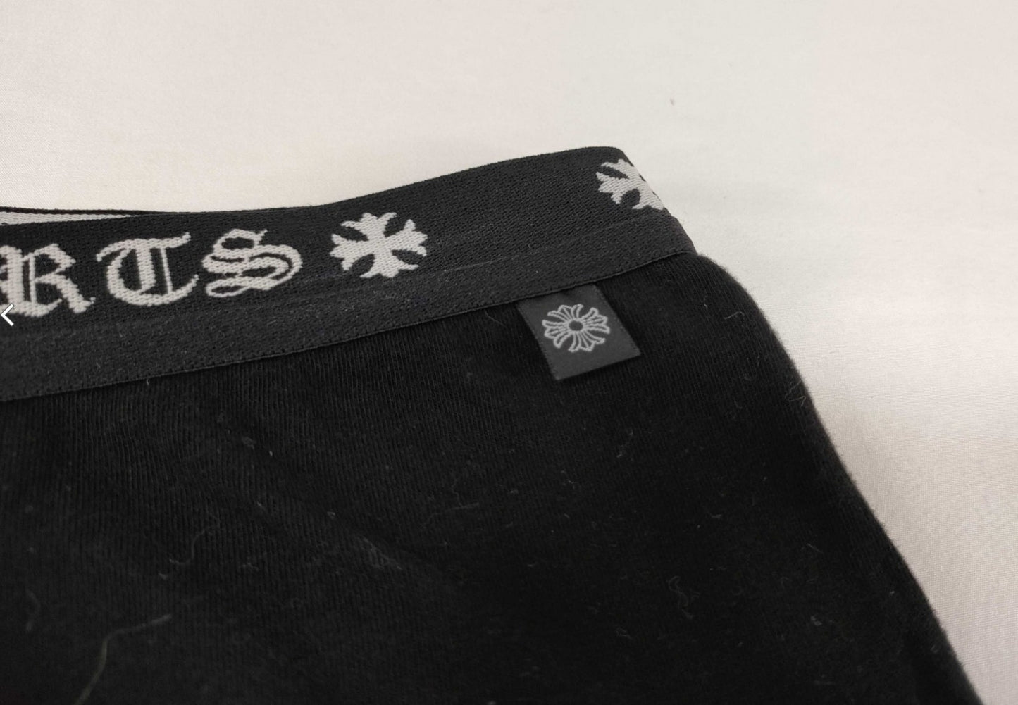 Chrome Hearts Logo Waist Leggings Pants Black Size M Japan Women's