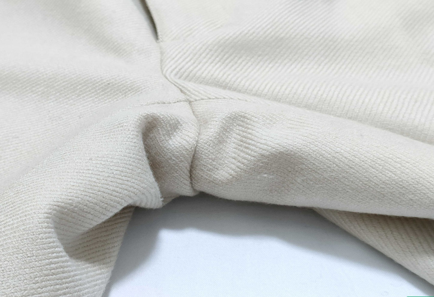 BURBERRY LONDON Women’s Pants Size 40 Ivory Cotton Stretch Trousers Japan Made