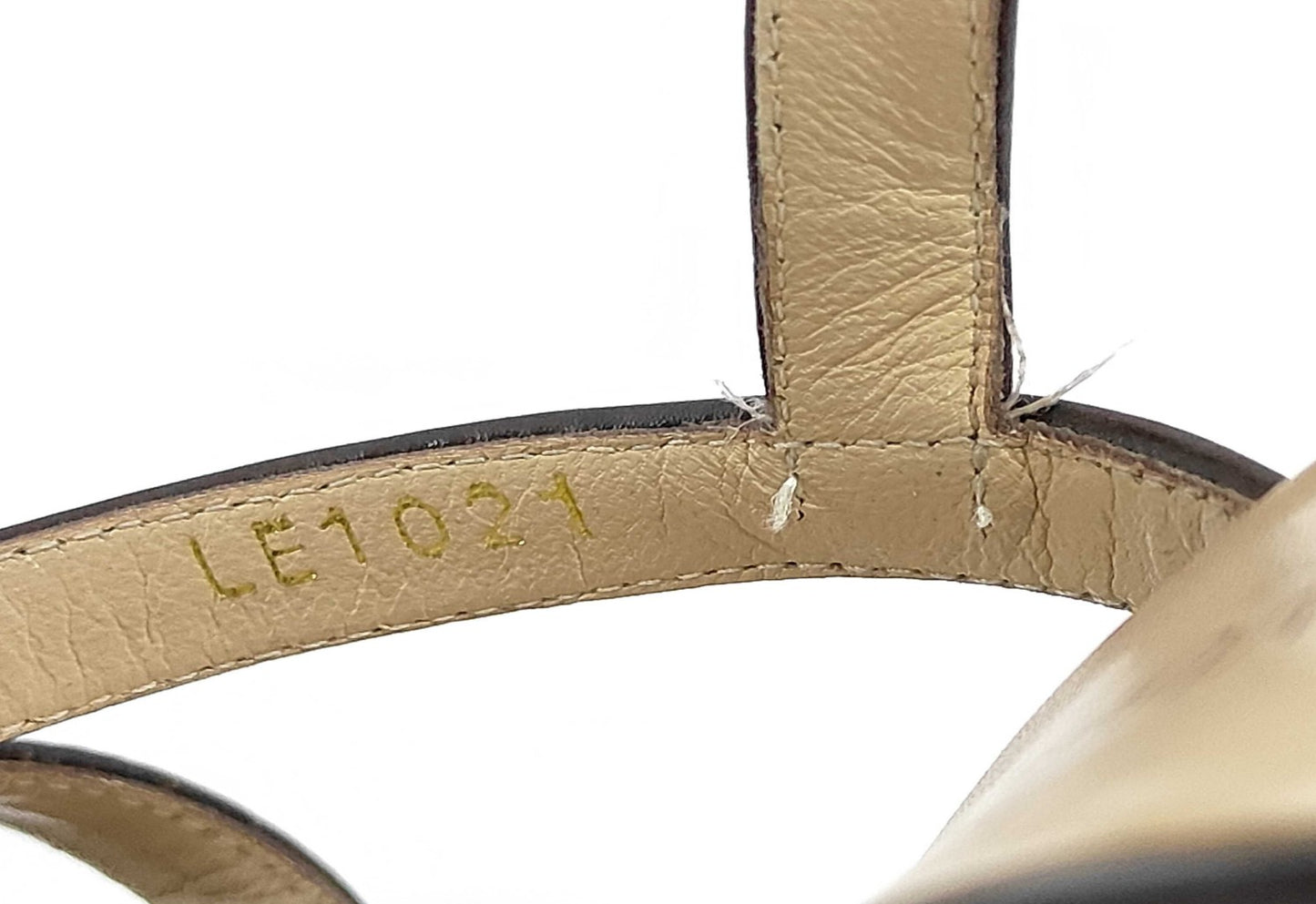 Louis Vuitton Damier Flower Sandals 37 Brown Block Heel Slingback Italy