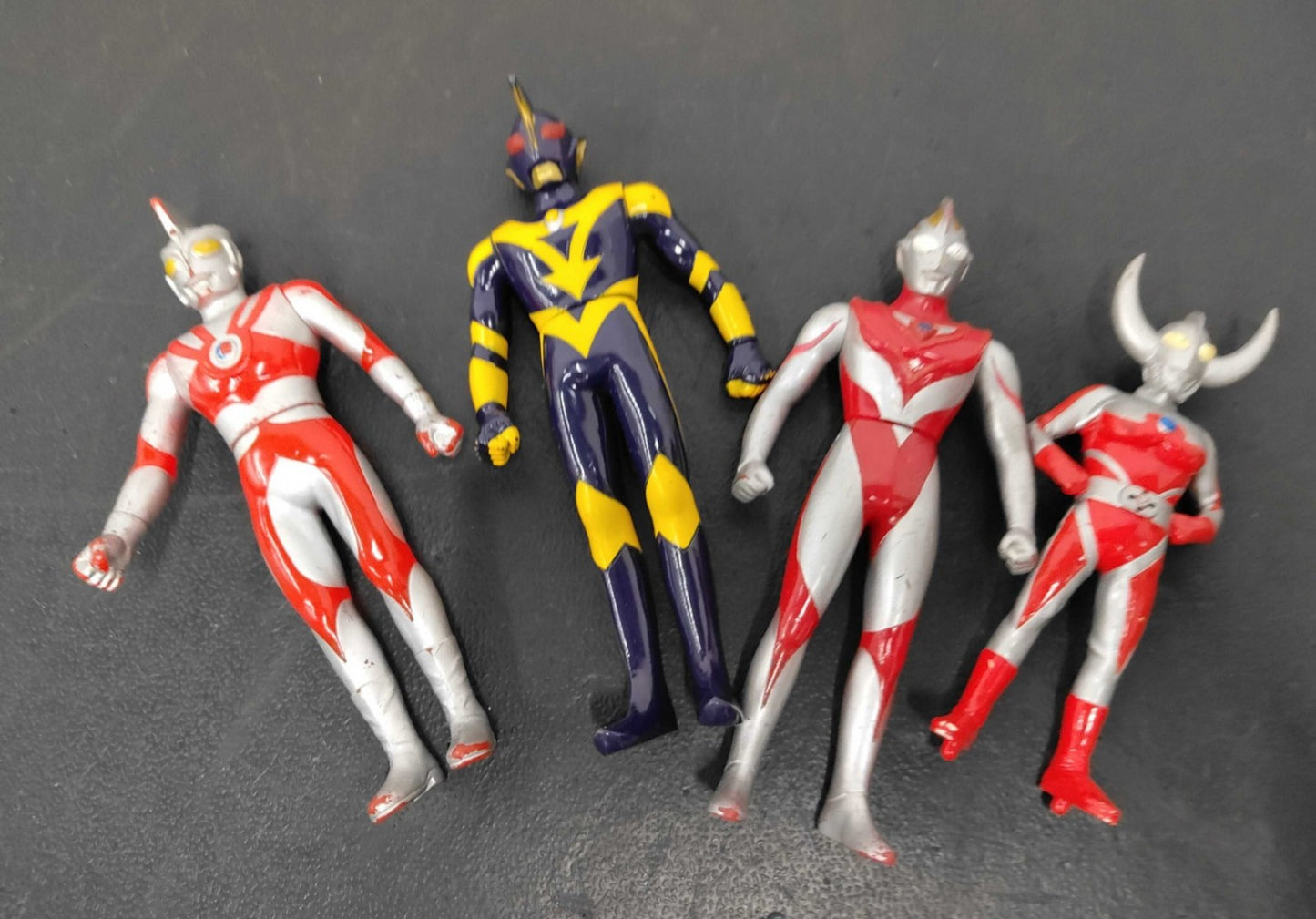 Bandai Ultraman Gaia Ace Father Shadow Sofubi PVC Figure Lot 4 Japan