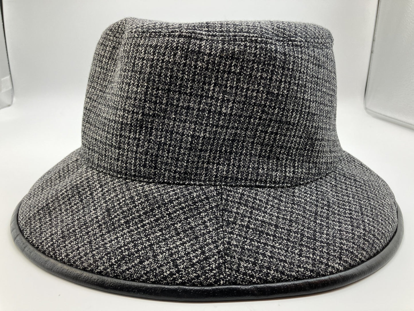 Gucci GG Canvas Hat Gray 59cm head circumference 9cm height 7cm brim