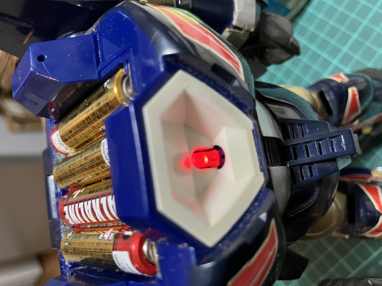 TAKARA 1992 Tetsujin 28 FX Giant Robot Figure Light Up 25cm Japan