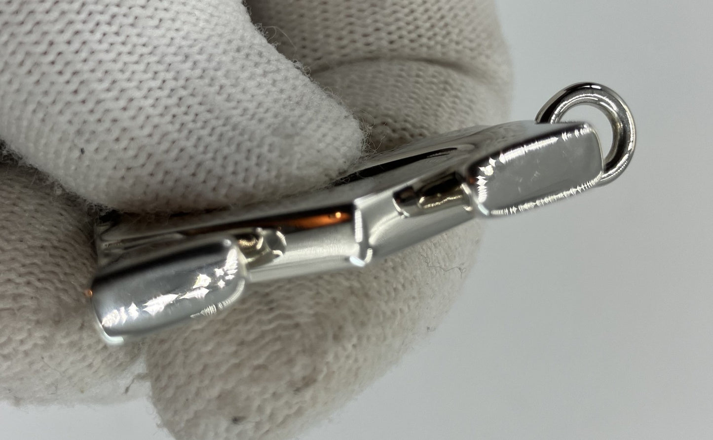 カルティエ チャーム トップ シルバー 4×2ｃｍ（1.57×0.79インチ） 送料無料