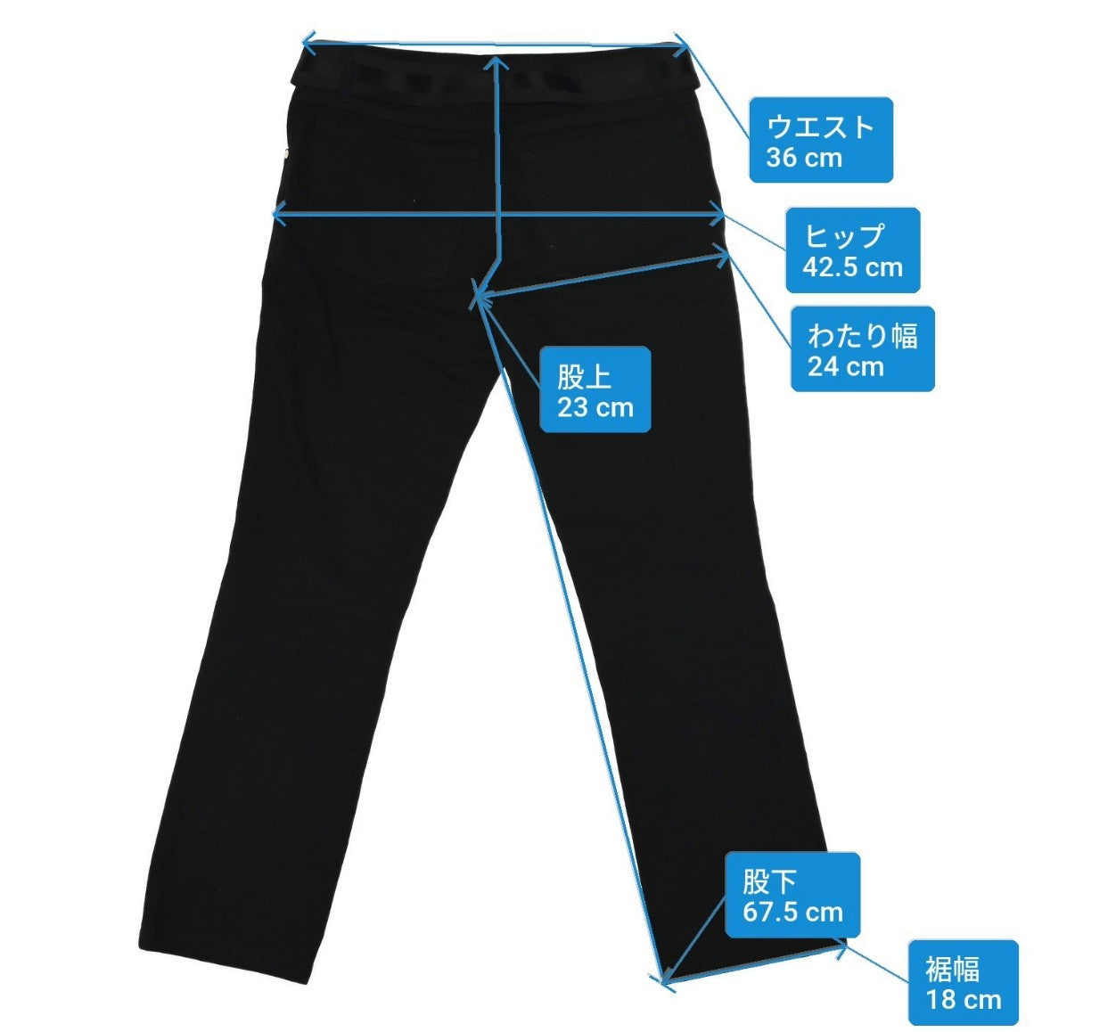 GUCCI Black Cotton Pants GG Logo Satin Belt Size 38 Women's Made in Italy