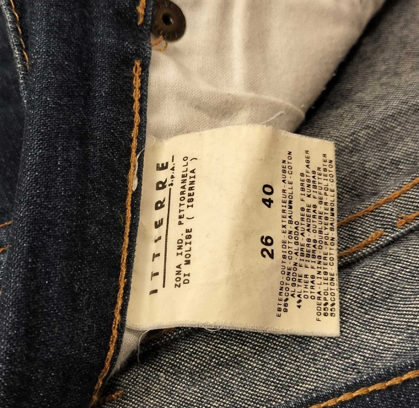 Dolce & Gabbana D&G Denim Jeans Blue Slim Stretch Size 26 Women's