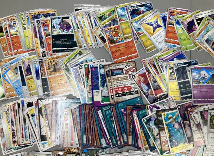 Pokemon Cards game, One Piece Cards game, Yu-Gi-Oh! Cards game, Digimon Cards game, Weiss Schwarz game, Trading Card game Bulk Lot EWidth: 21.5 cm Eg