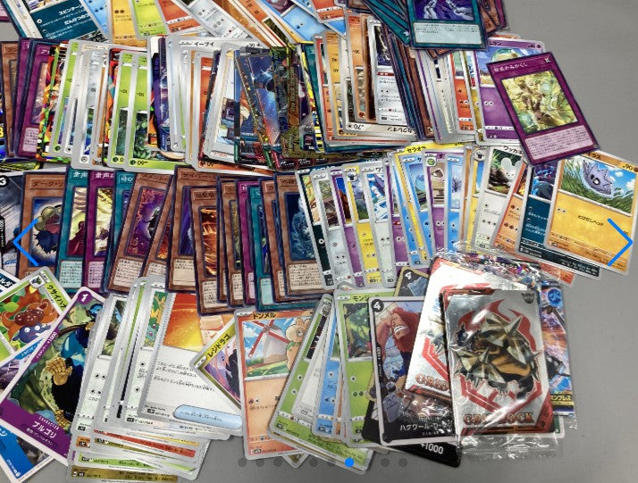 Pokemon Cards game, One Piece Cards game, Yu-Gi-Oh! Cards game, Digimon Cards game, Weiss Schwarz game, Trading Card game Bulk Lot EWidth: 21.5 cm Eg