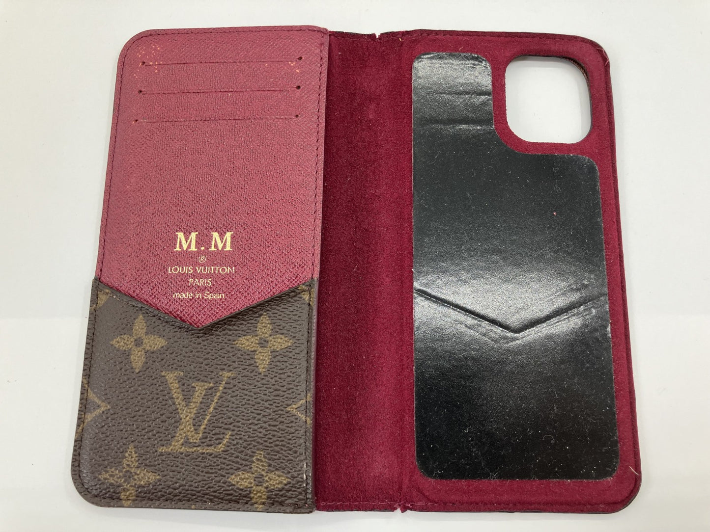 LOUIS VUITTON iPhone 13, 14, 15 compatible smartphone mobile case Monogram Free shipping 