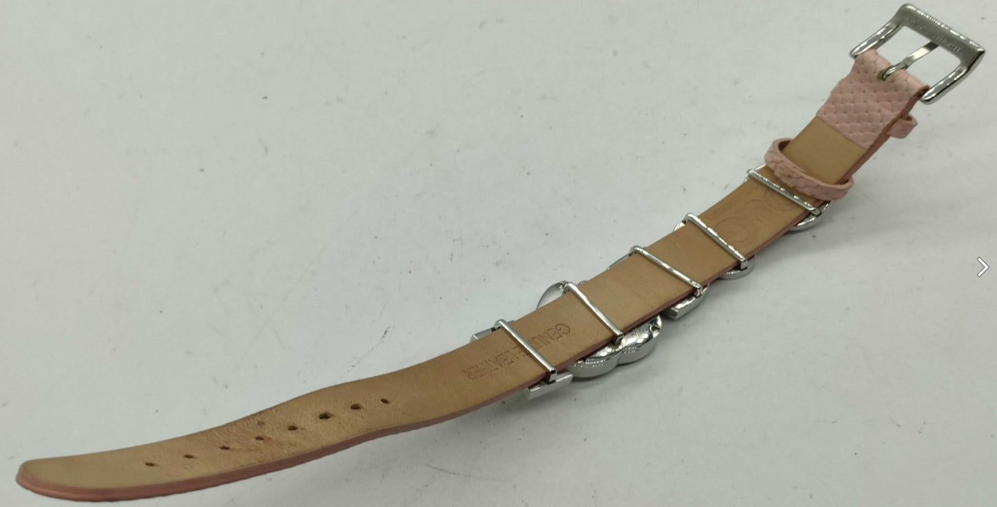 Dolce & Gabbana I Love D&G Heart Quartz Women's Watch Pink Leather Working