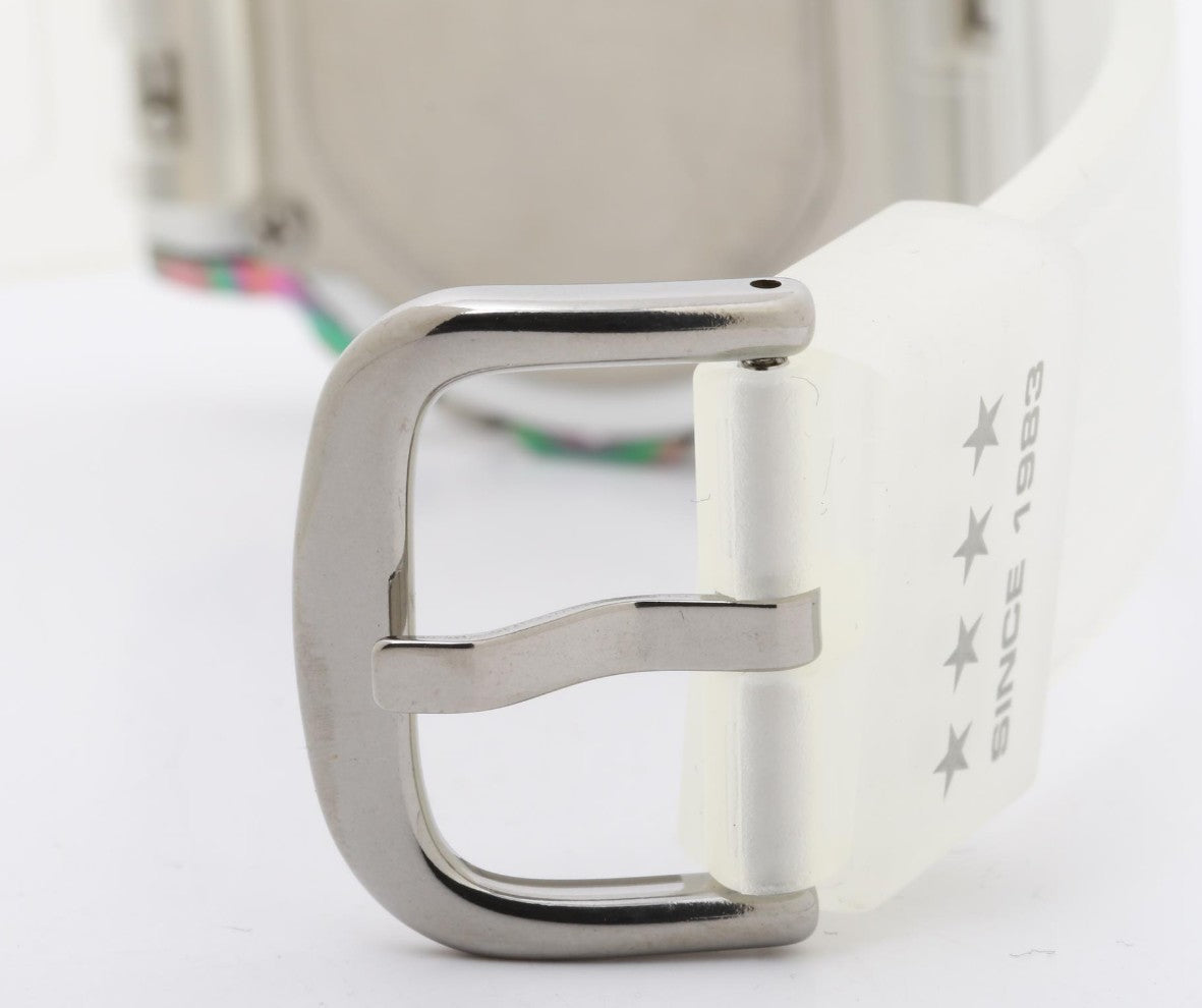 Unused CASIO G-SHOCK 40th Anniversary GM-S5640GEM-7JR Rainbow Metal Clear Band Digital Watch With Box