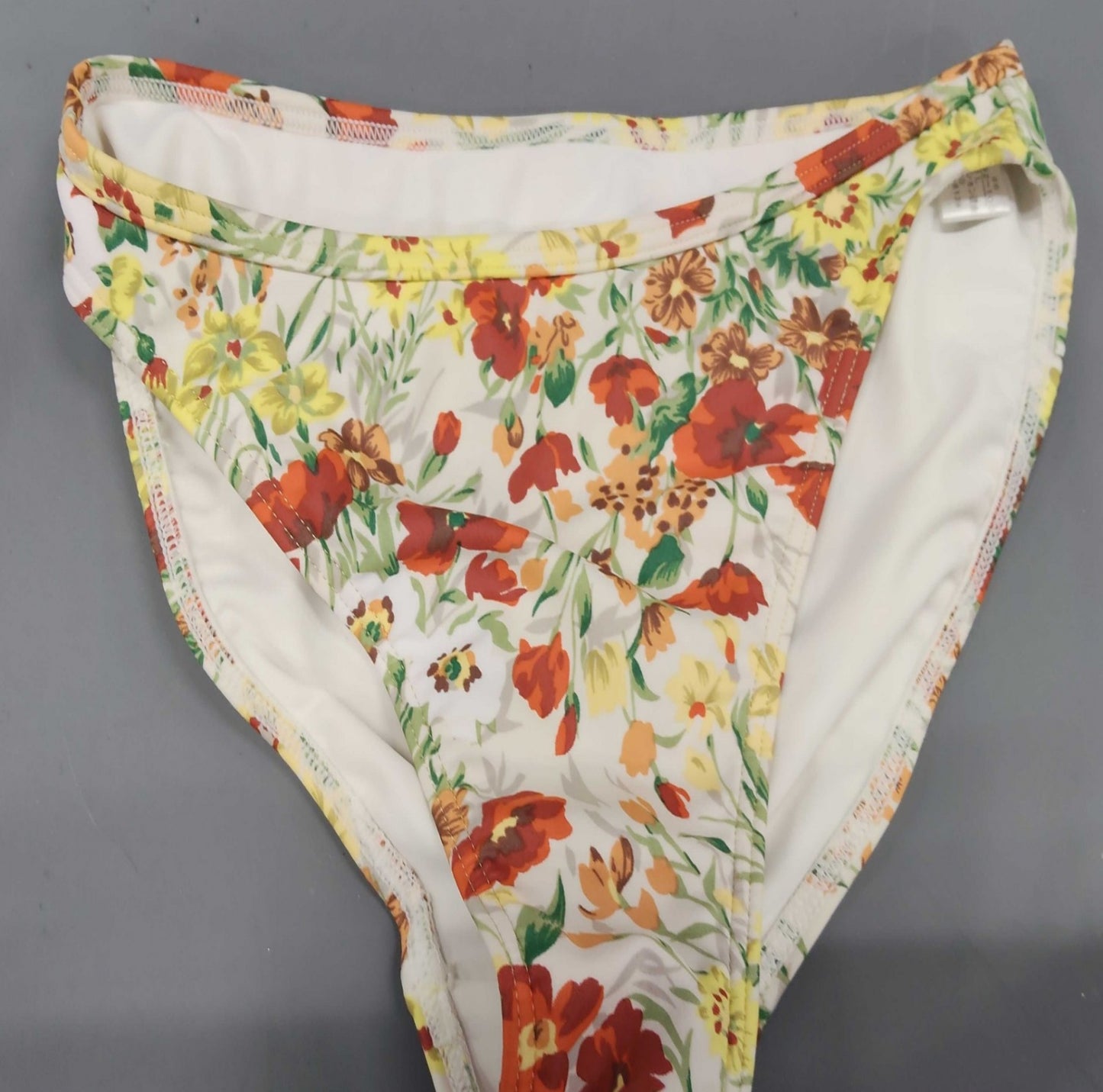 JILL STUART Swim Floral Bikini 3 Piece Set Cover Up Women's New Tagged